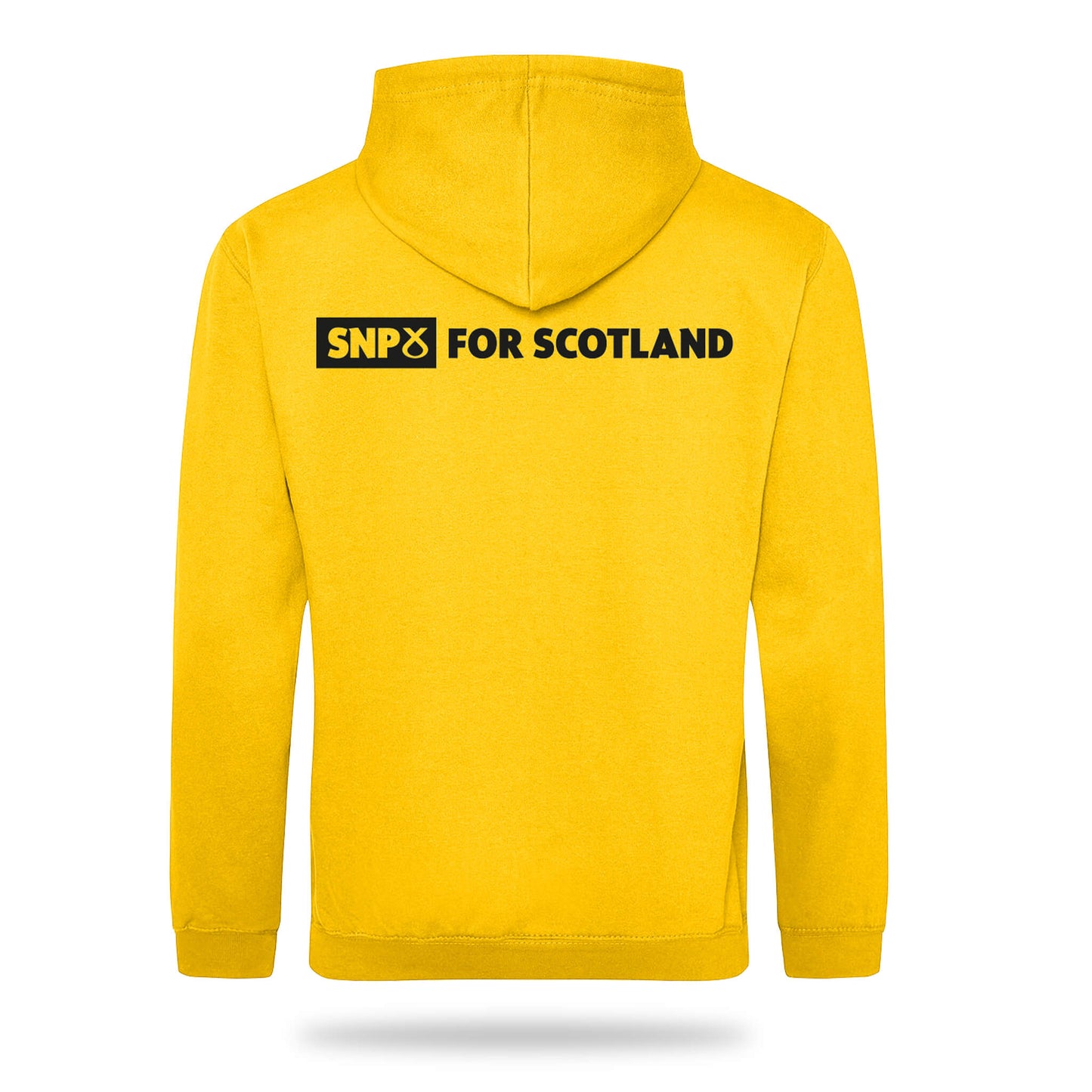 SNP For Scotland Hoodie | Yellow | Back | SNP Store