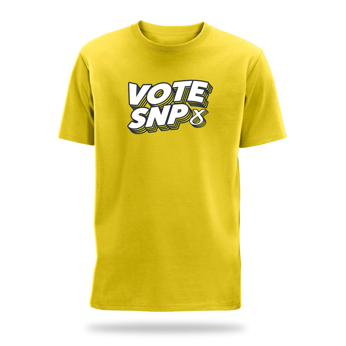 Vote SNP Organic T-Shirt | Yellow | SNP Store