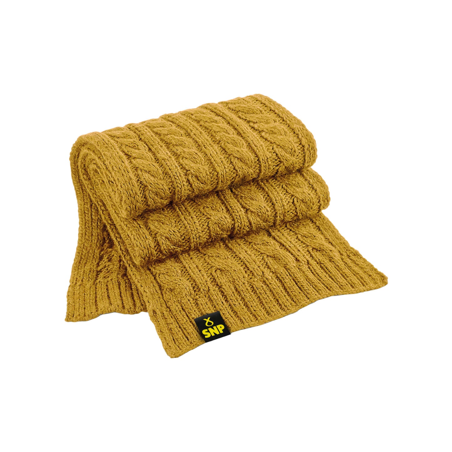 SNP Cable Knit Scarf