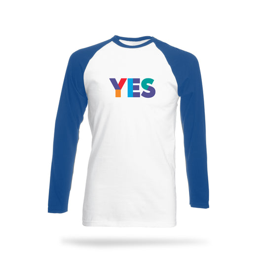 Baseball T-Shirt Yes Long Sleeved SNP