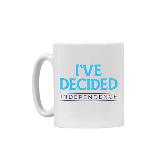 I've Decided Ceramic Mug - White - SNP Store