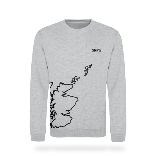 Sweatshirt Scotland Side Print SNP