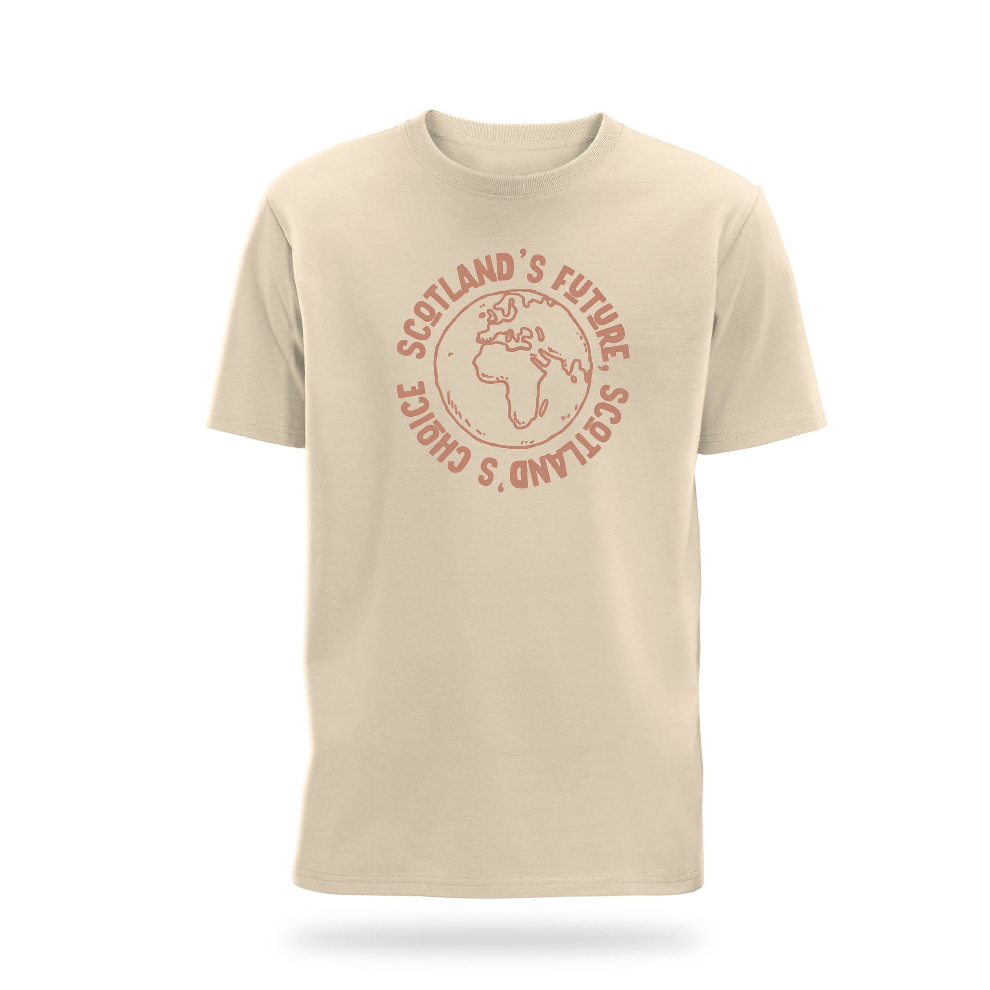 Scotland's Future, Scotland's Choice T-Shirt | Desert Sand | SNP