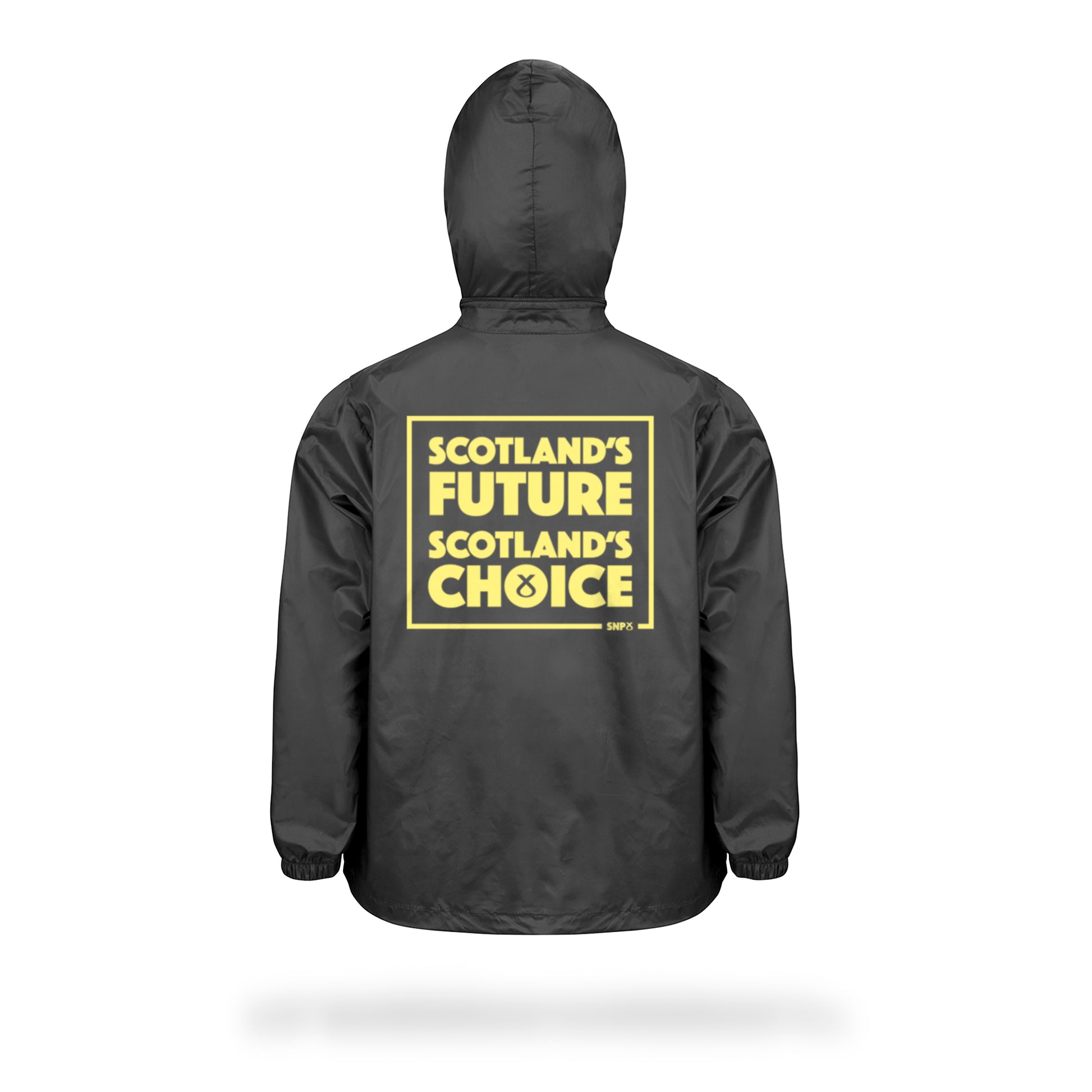 Windcheater Jacket Scotland's Future Black SNP