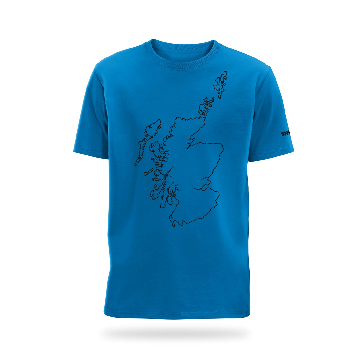 SNP Scotland Map T-Shirt - Sapphire Blue