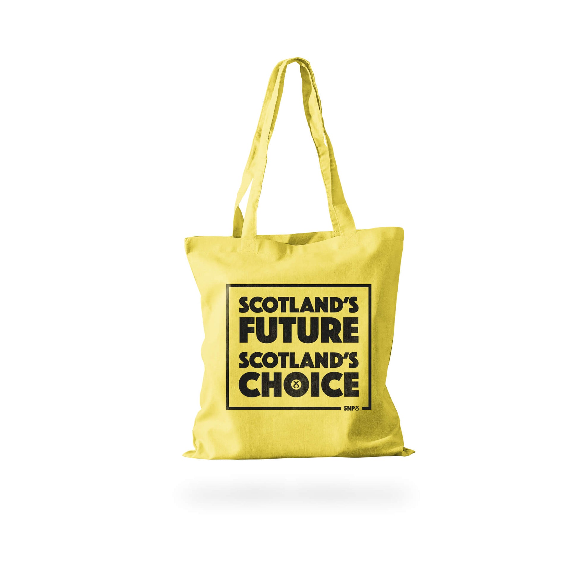 Cotton Shopper Scotlands Future Yellow SNP