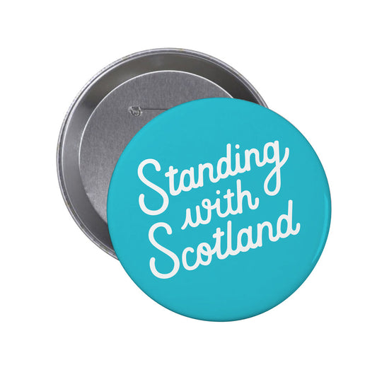 Exclusive Standing For Scotland Badge by Rachel Millar