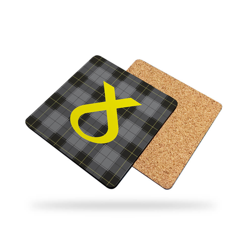 SNP Tartan Symbol Coasters