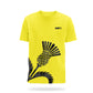Thistle Side Print Organic Cotton T-Shirt Yellow SNP