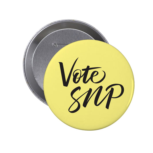 Exclusive Vote SNP Badge by Rachel Millar