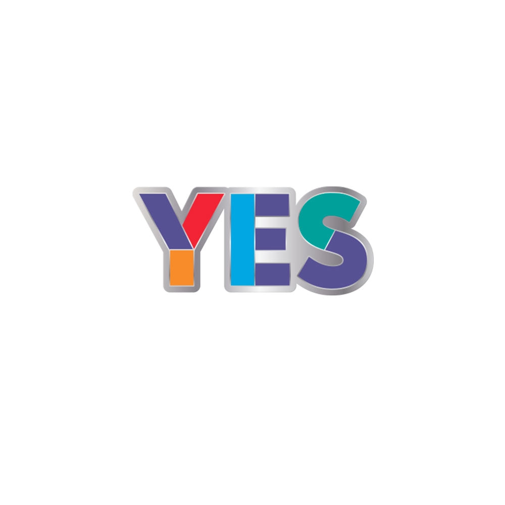 Yes Logo Pin Badge